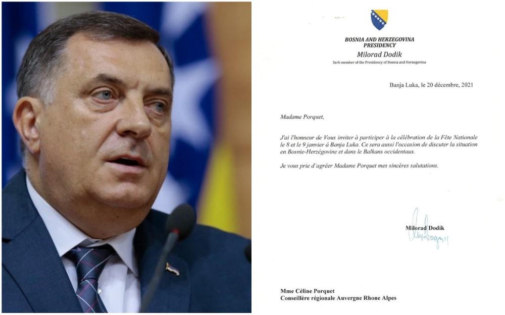 Milorad Dodik: Grb BiH na pozivu francuskim europarlamentarcima - Avaz