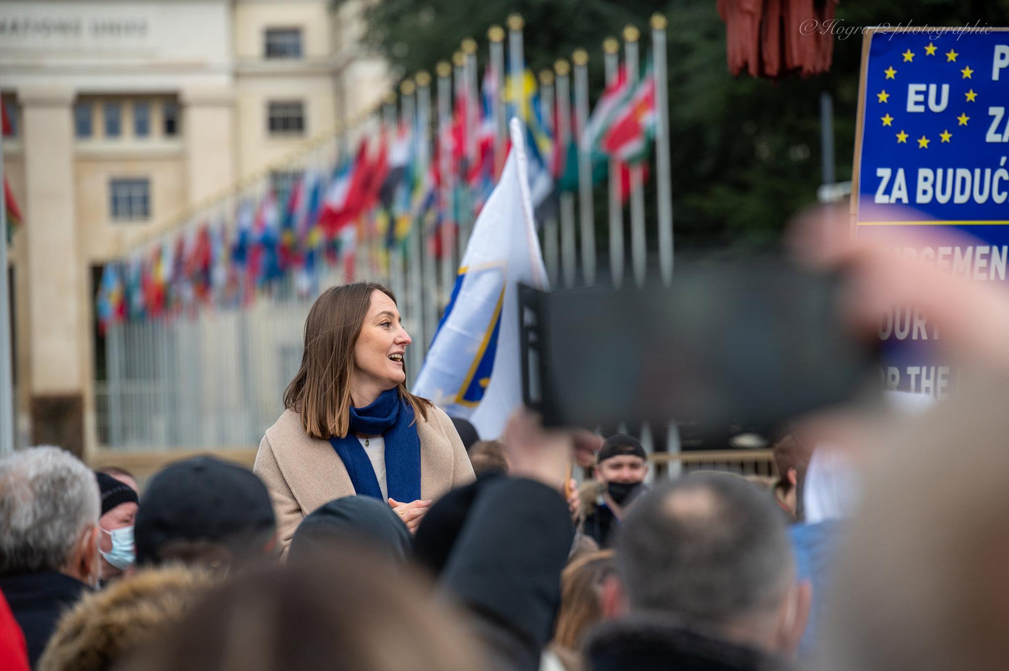 Sa održanih protesta - Avaz