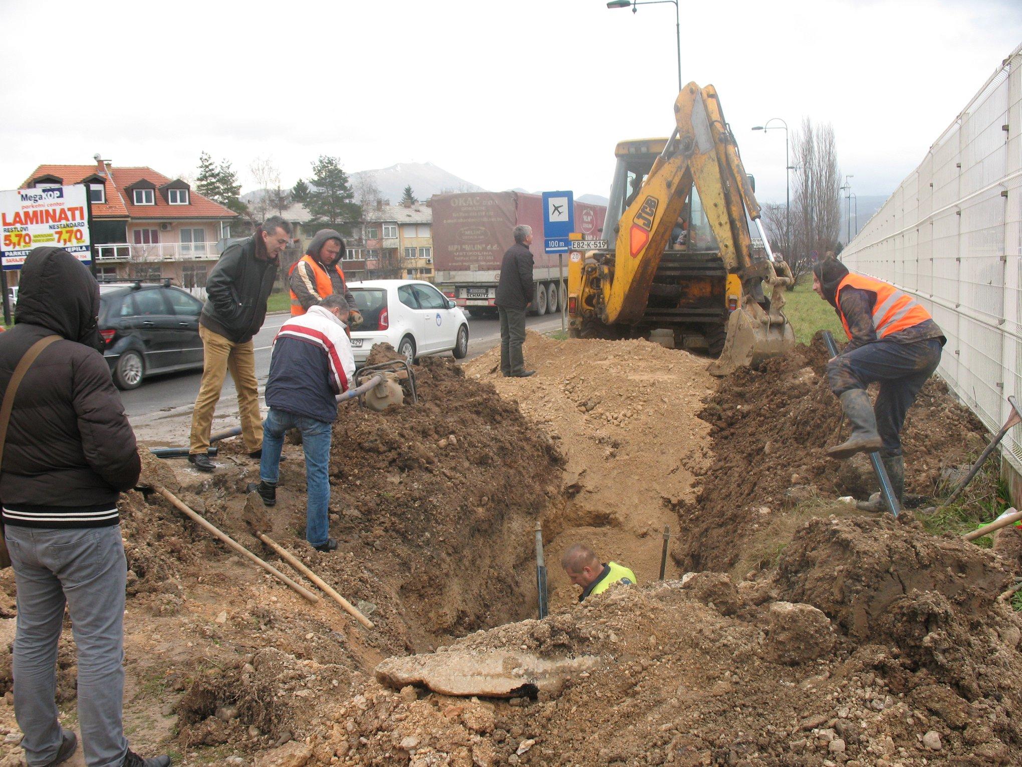 Brojne sarajevske ulice i danas bez vode