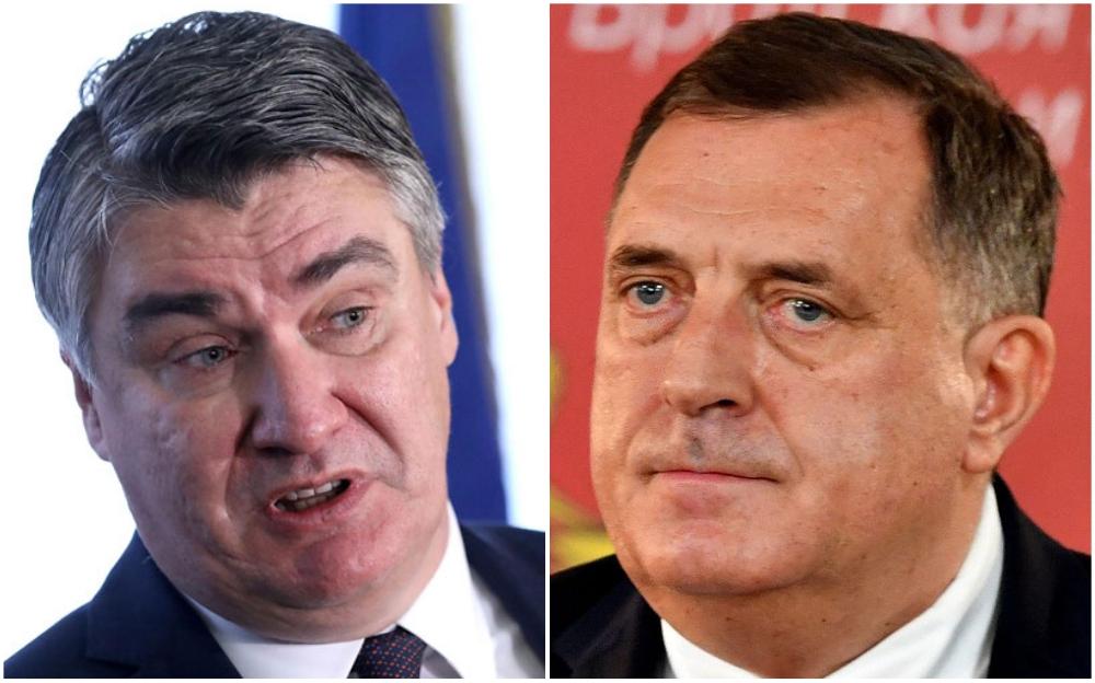 Zoran Milanović i Milorad Dodik - Avaz