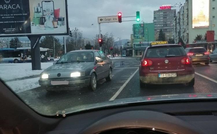 Možda se nije naspavao: Vozio u kontra smjeru od Čengić Vile prema centru Sarajeva