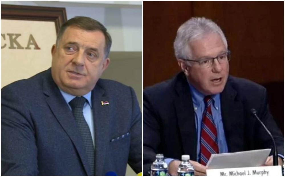 Dodik uputio pismo Marfiju: Američki ambasador ignoriše zvanične stavove BiH