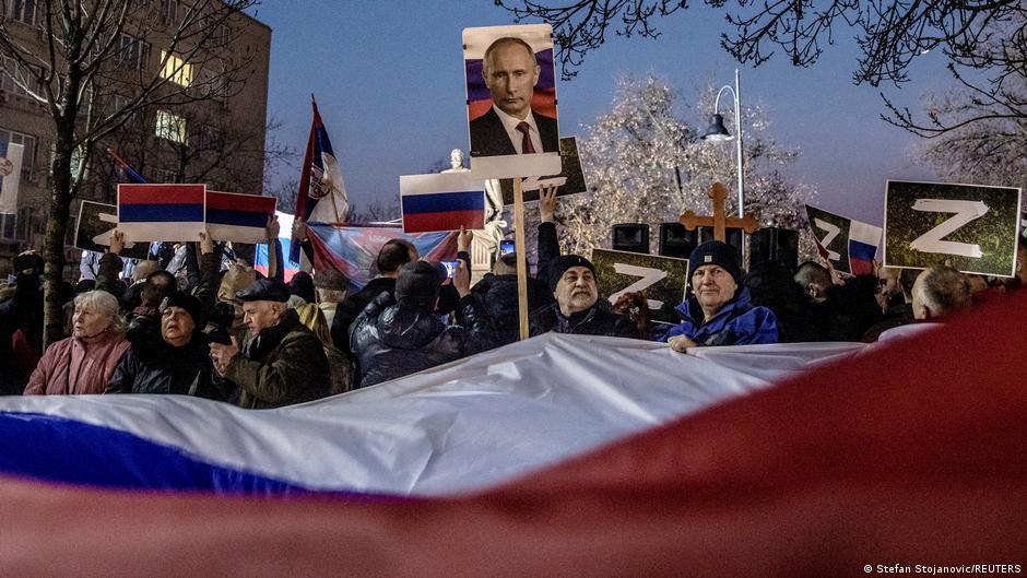 Sa protesta u Beogradu - Avaz