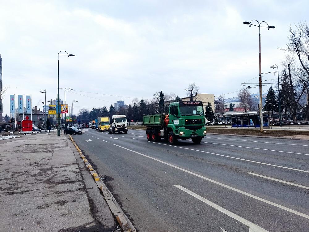 Protestna vožnja prijevoznika: Tražimo ukidanje akciza