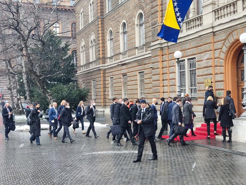 Šefica diplomatije Njemačke stigla u Predsjedništvo BiH