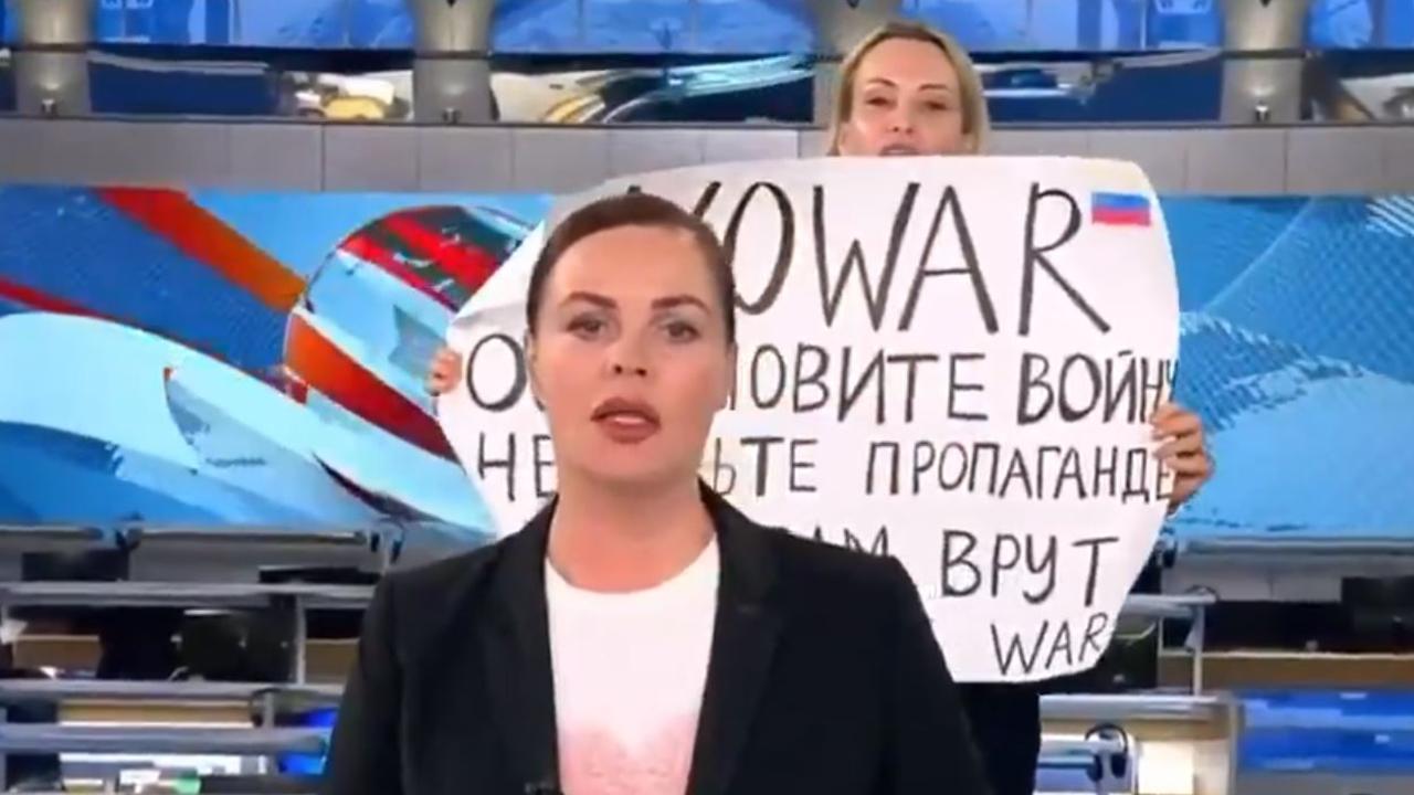 Ruska državna televizija o protestu Ovsjanikove: Ona je britanska špijunka