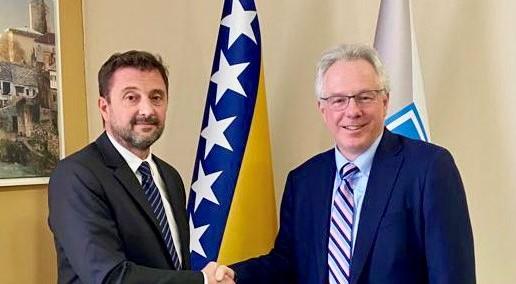 Ambasador Marfi i Kordić: Razgovarali o važnosti jačanja međusobnog povjerenja