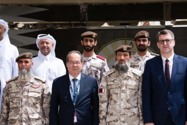 BiH Defense Minister Sifet Podžić visits National Military Academy of Qatar