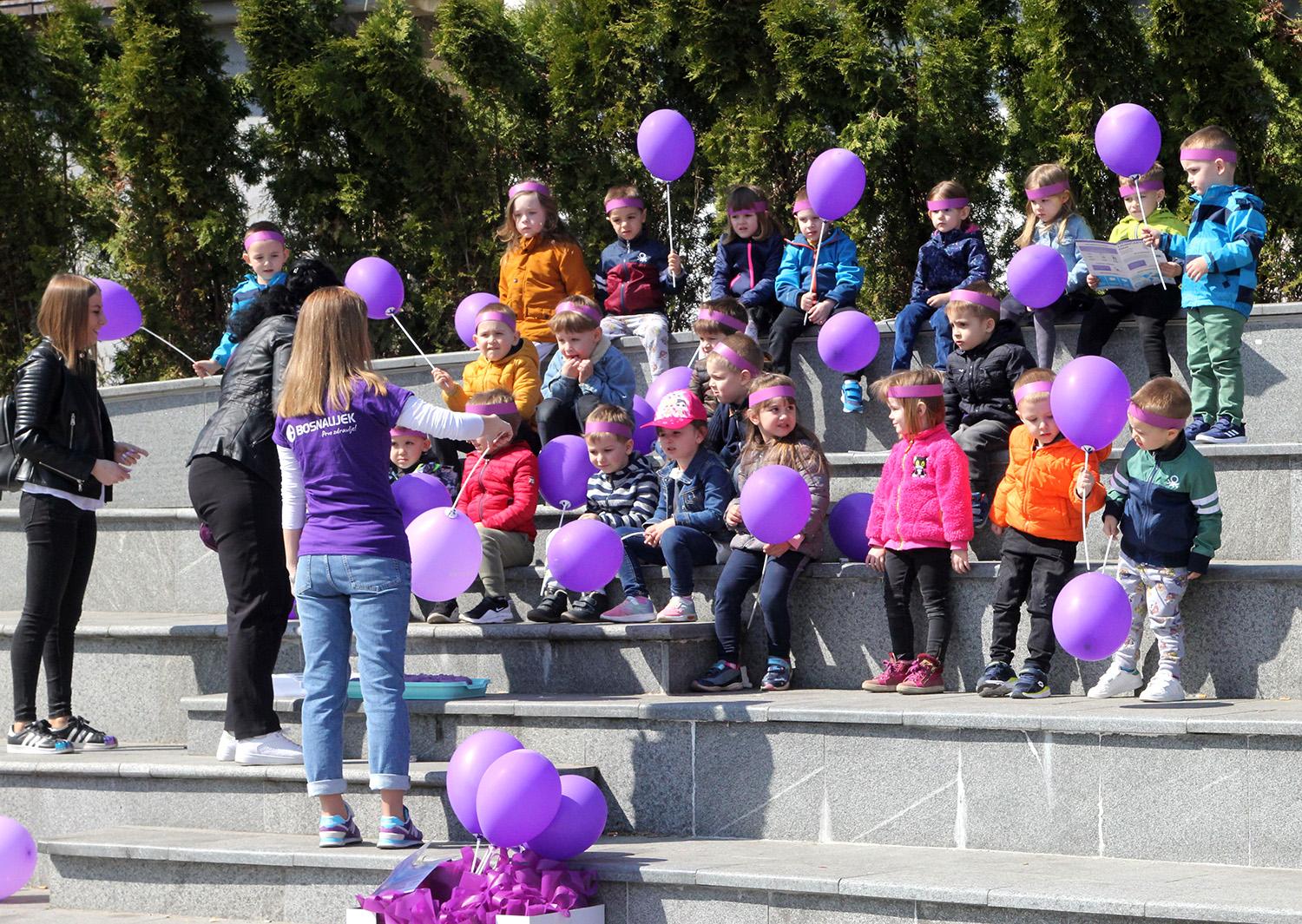 Tuzla: Obilježen Ljubičasti dan " Purple day" - Avaz