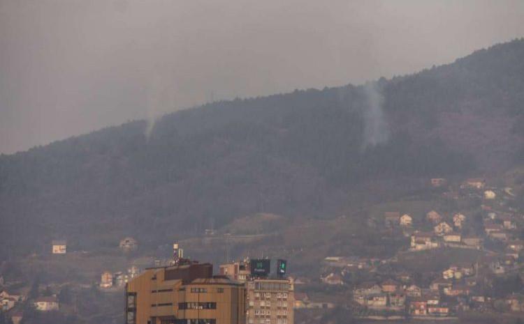 Na području ZDK požari nastali uslijed spaljivanja niskog rastinja