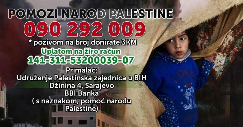 Pomoć narodu Palestine - Avaz