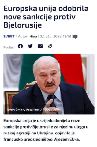 Je li bilo pametno trgovati s Bjelorusijom - Avaz