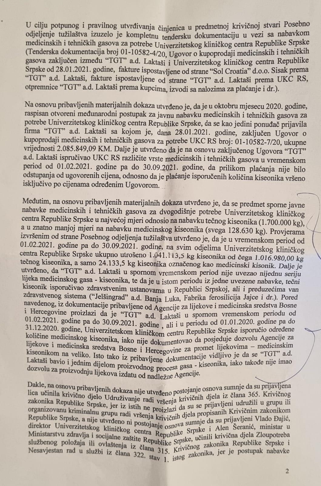 Firma TGT iz istih cisterni snabdijevala ne samo UKC, nego i druga pravna lica van zdravstvene djelatnosti - Avaz