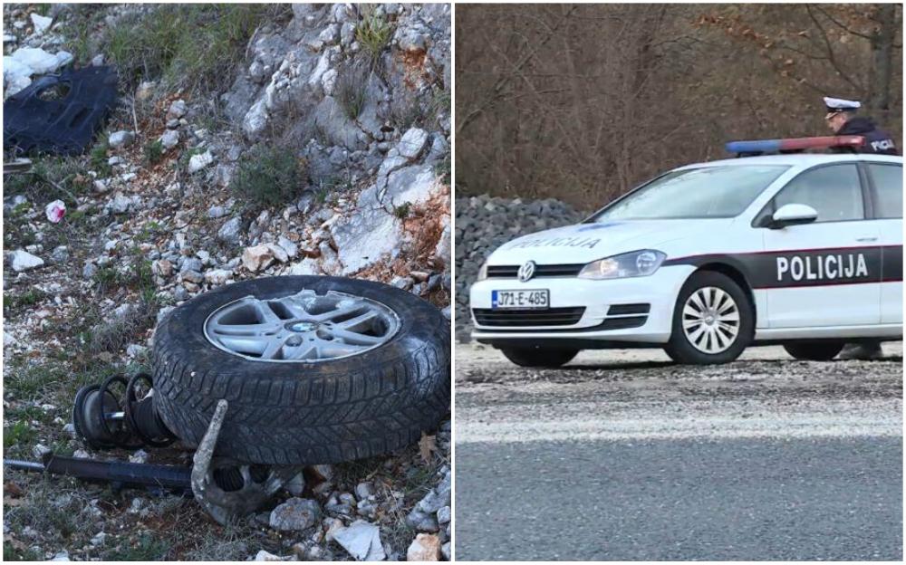 Stravična nesreća na cesti Mostar - Čitluk: Za volanom BMW-a poginuo mladić (20)