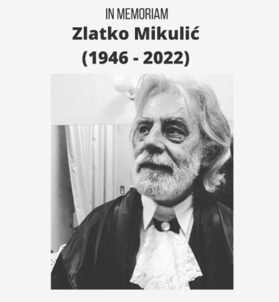 Preminuo je baletni umjetnik Zlatko Miletić - Avaz