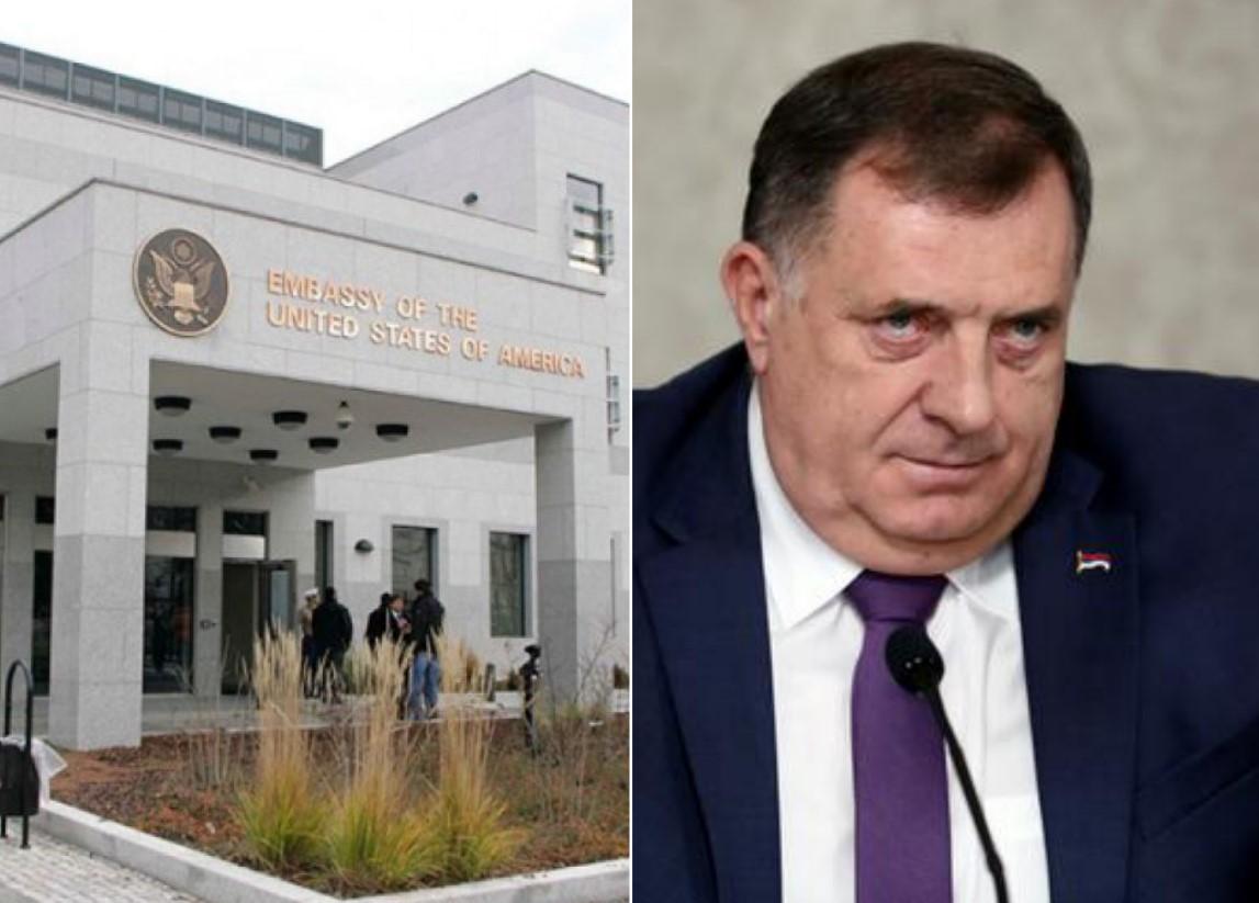 Ambasada SAD u BiH reagira, a Dodik šuti: Pomno pratimo situaciju