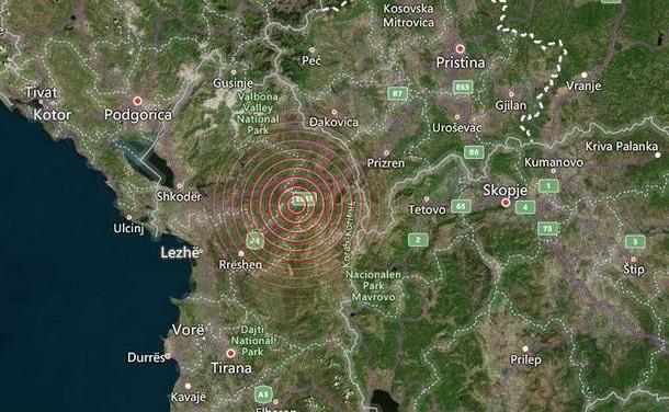 Zemljotres jačine 4,1 stepen po Rihteru pogodio Albaniju