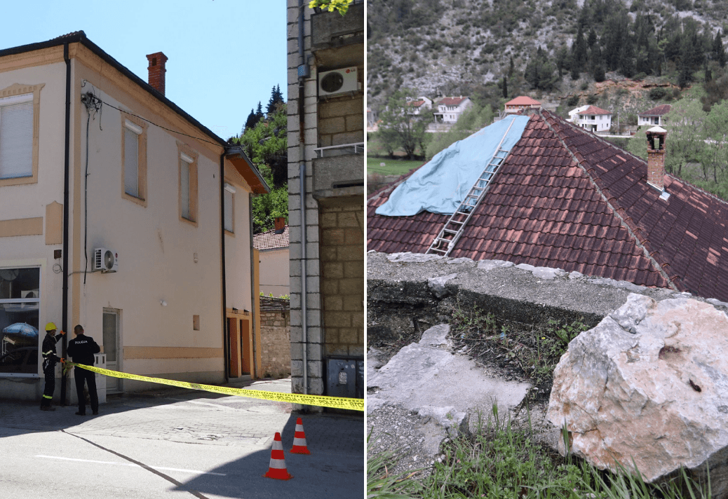 Stolac treba pomoć države: Šteta od zemljotresa viša od 2,5 miliona KM