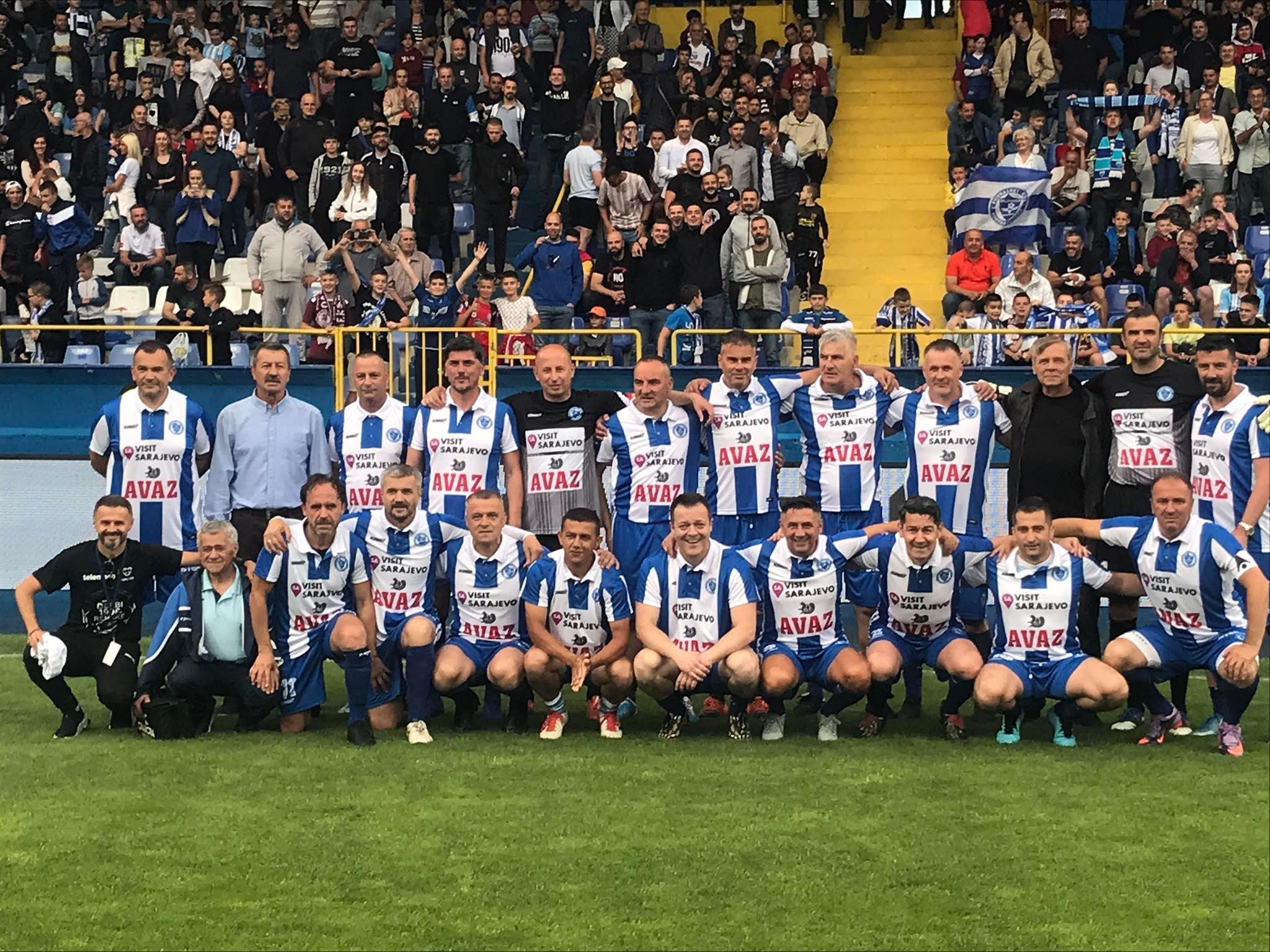 Bordo i plave legende pružili solidnu partiju - Avaz