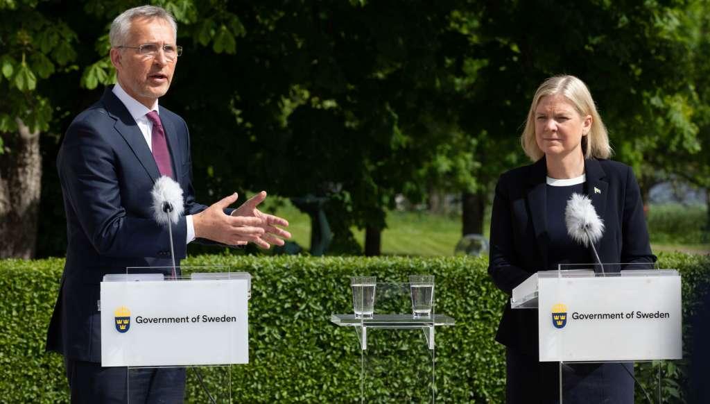 Jens Stoltenberg i Magdalena Anderson - Avaz