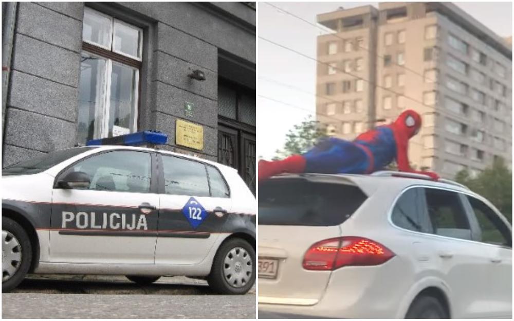 Policija o Spidermanu - Avaz