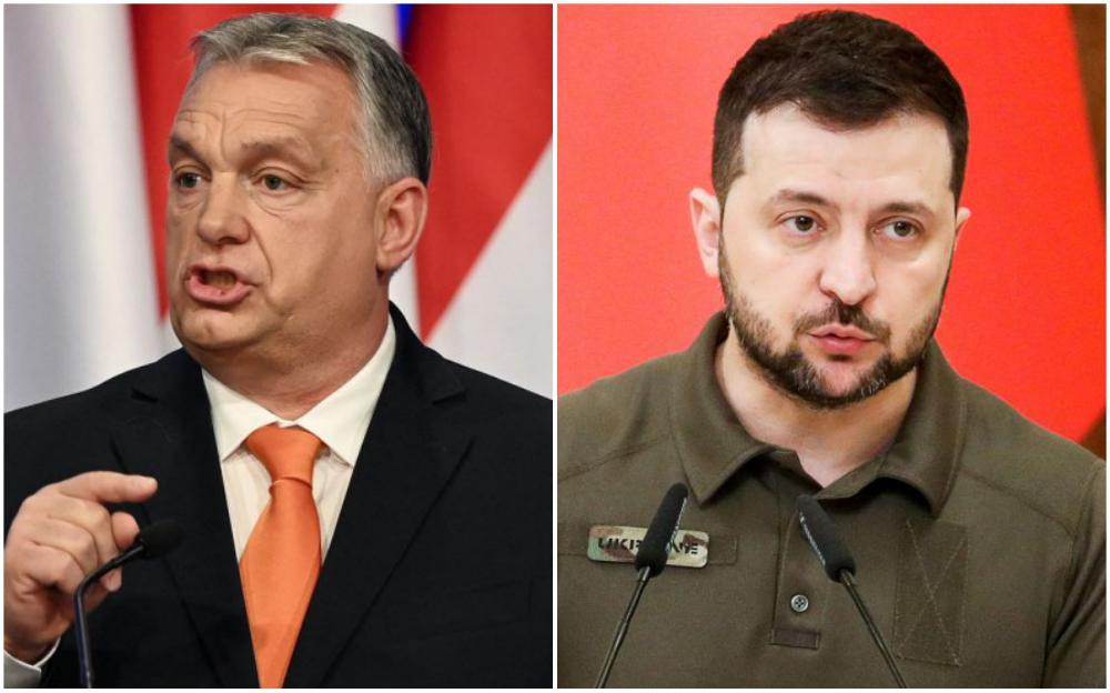 Viktor Orban i Volodimir Zelenski - Avaz