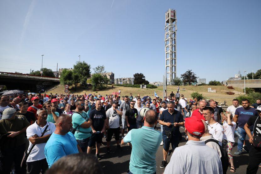 Radnici Fiata završili protest, dogovoren sastanak sa Vučićem