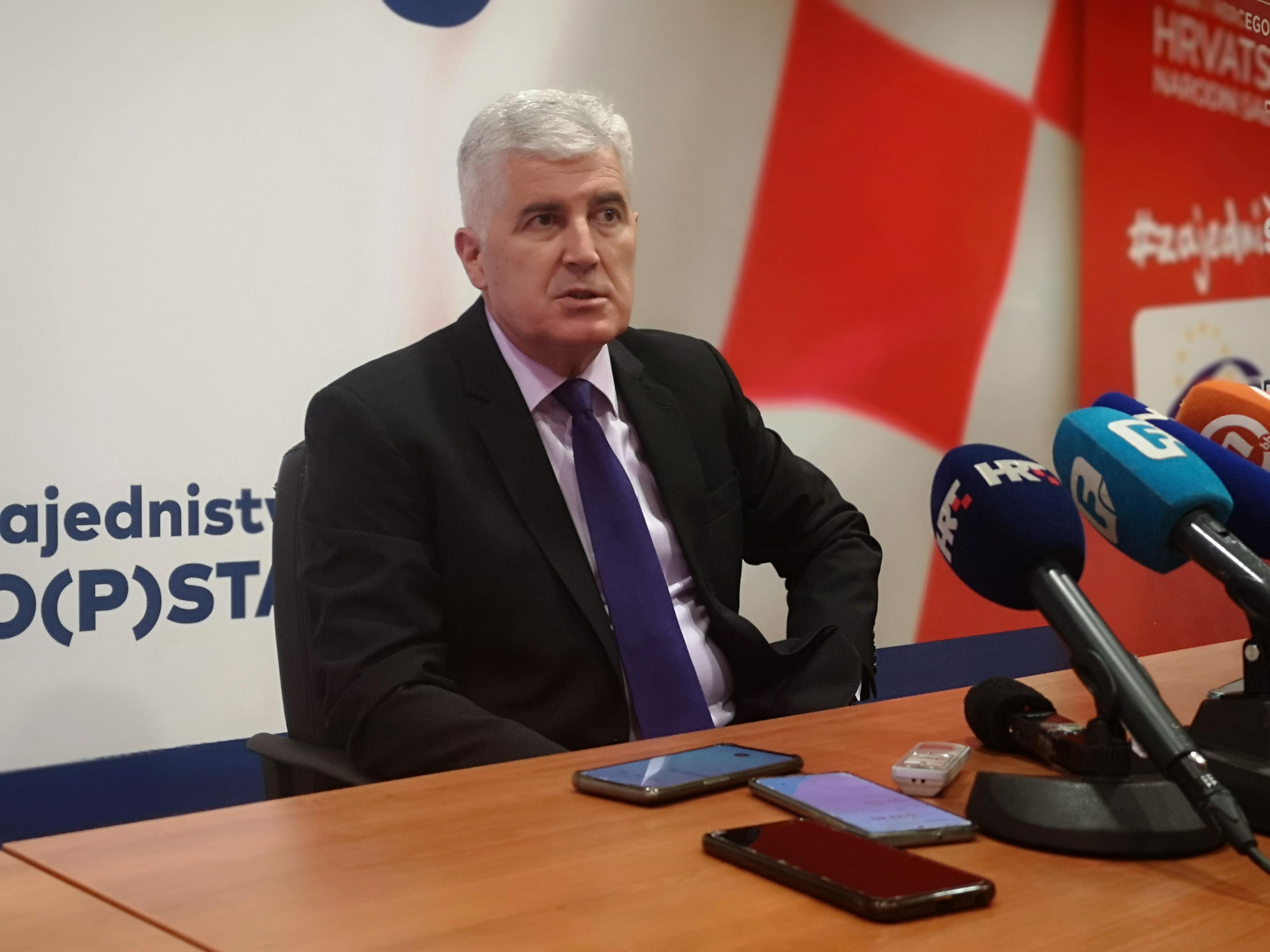 Čović: Iduće sedmice novi sastanak u Briselu, sutra o kandidatu za člana Predsjedništva