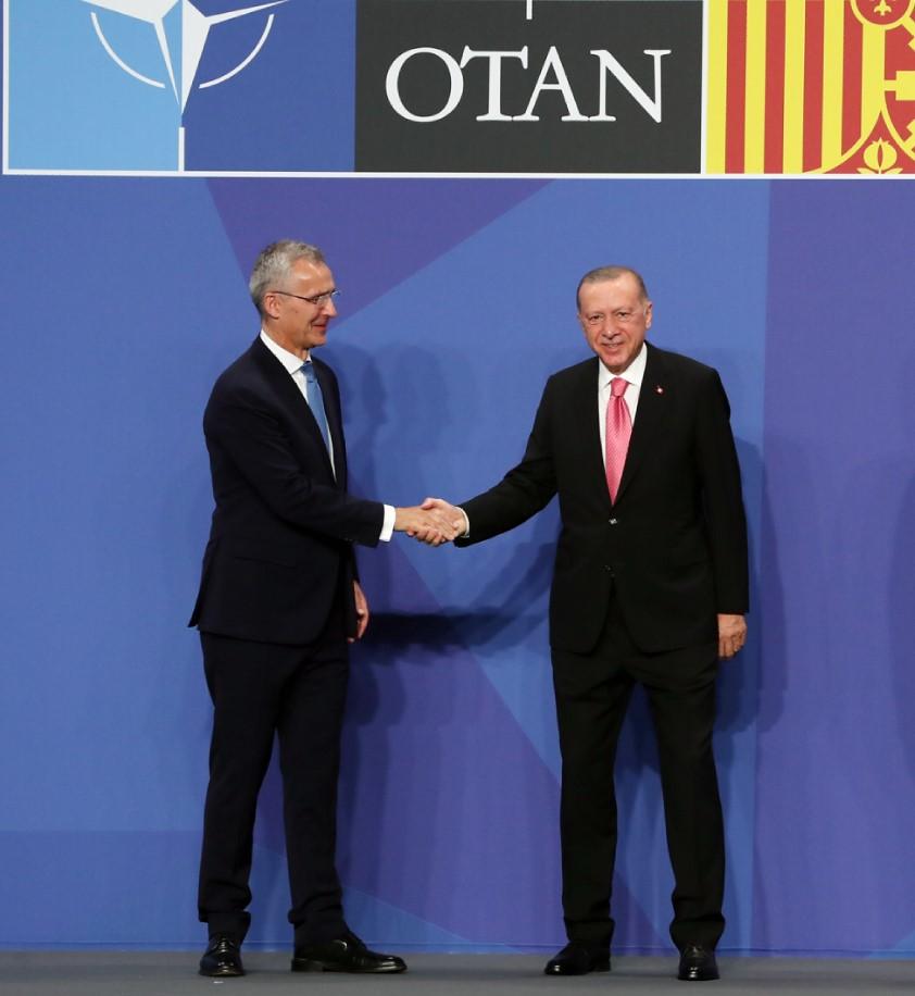 Jens Stoltenberg i Redžep Tajip Erdoan - Avaz