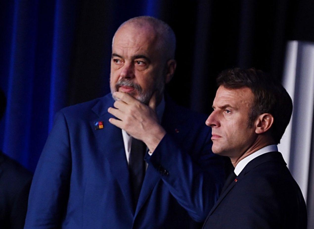 Edi Rama i Emanuel Makron - Avaz