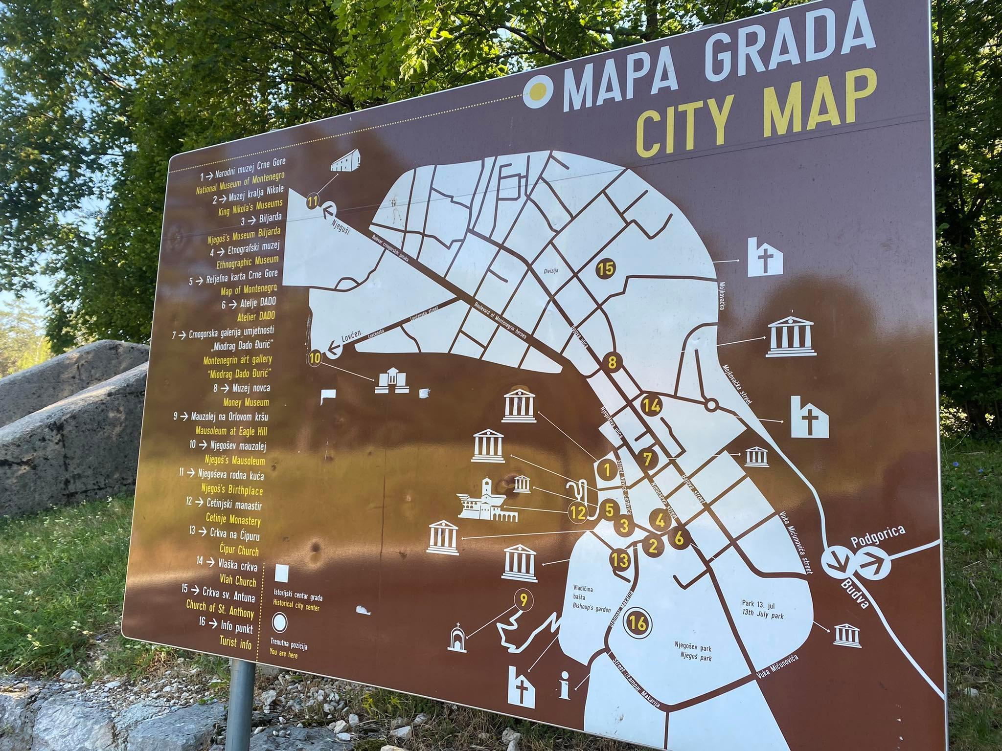 Mapa grada - Avaz