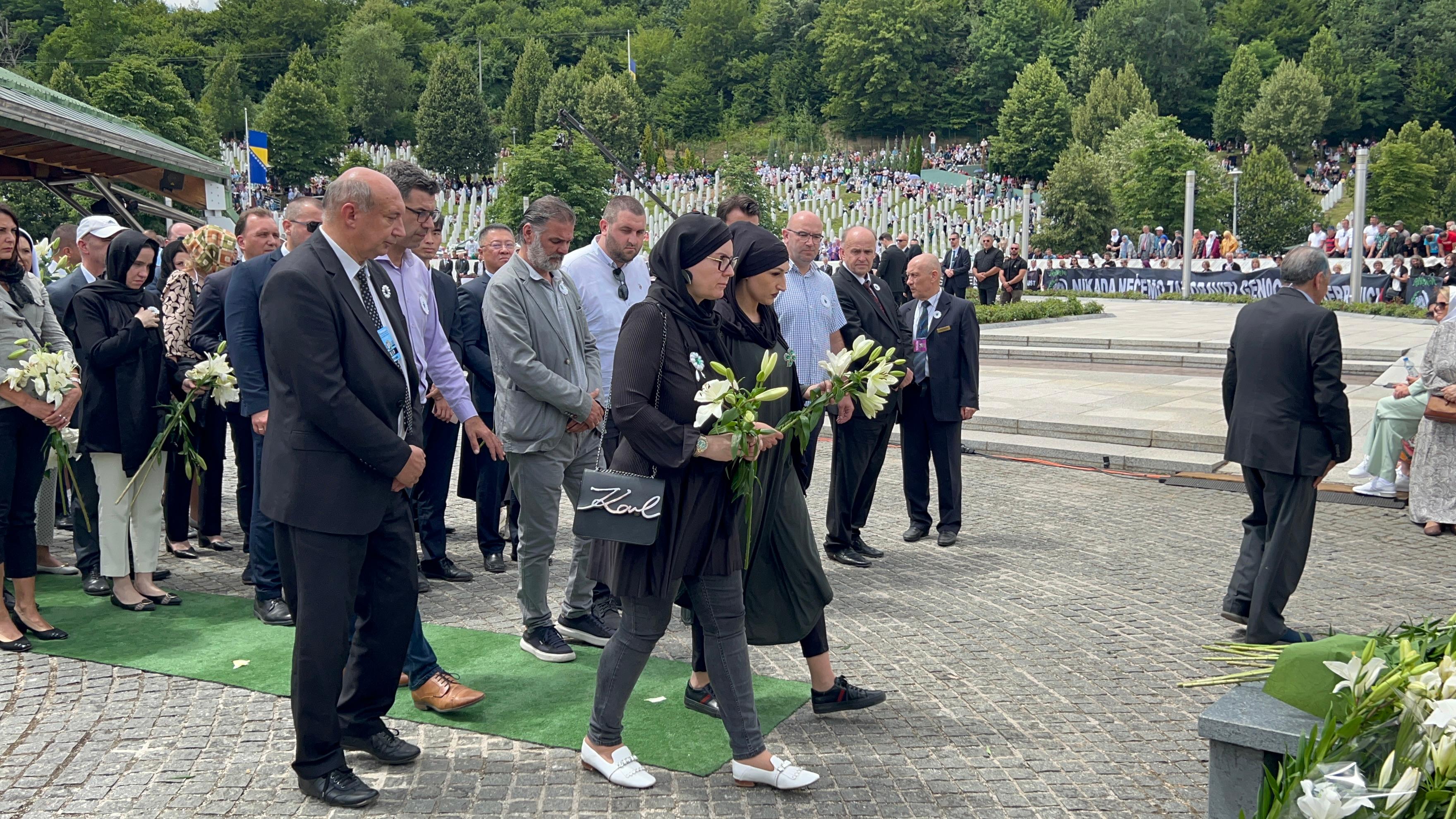 Delegacija SBB-a u Memorijalnom centru - Avaz