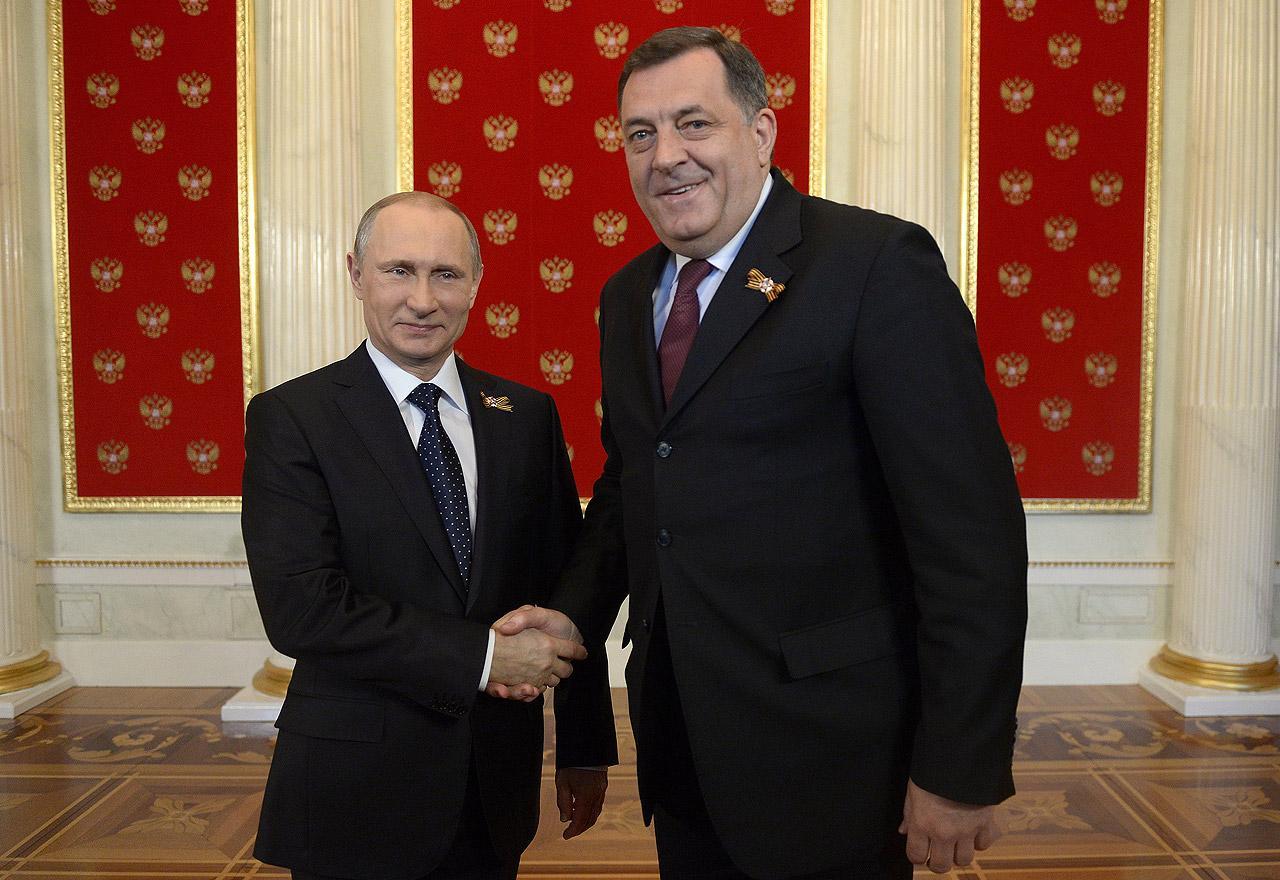 Vladimir Putin i Milorad Dodik - Avaz