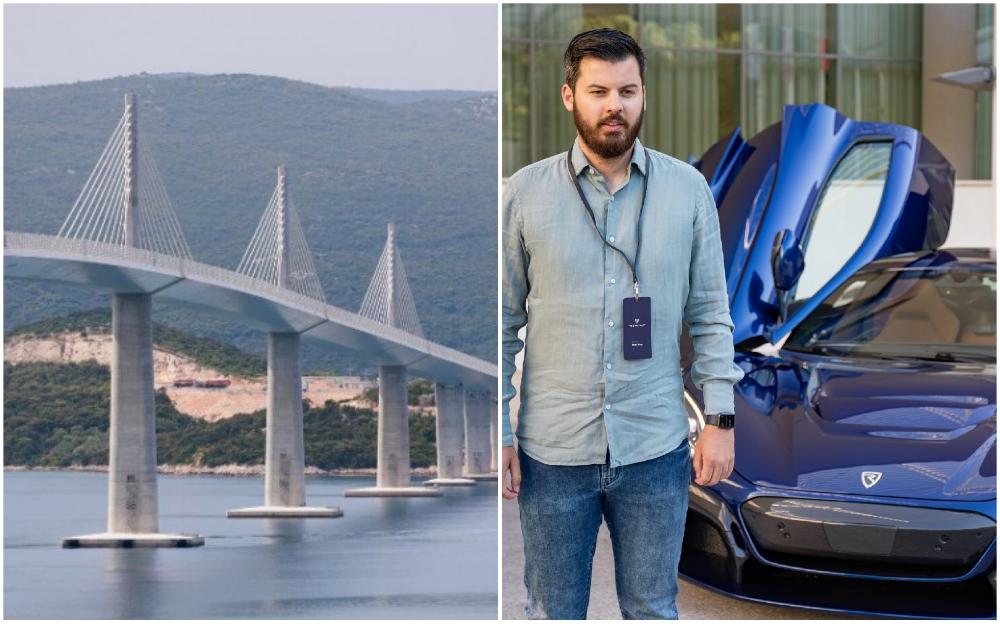 Prvi automobil koji će prijeći Pelješki most bit će Rimac Nevera