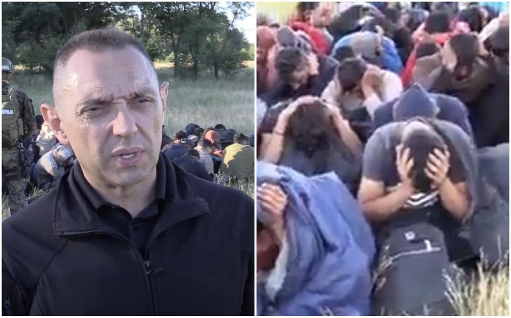 Aleksandar Vulin i migranti - Avaz