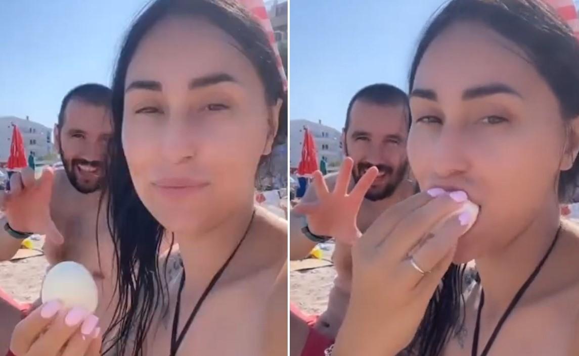 Influenserka pokazala šta jede na plaži i postala hit na mrežama