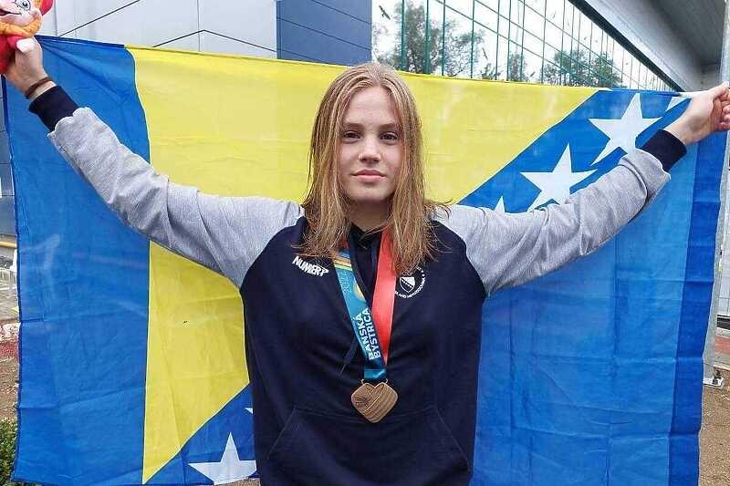 Iman Avdić osvojila prvu medalju za BiH na EYOF-u