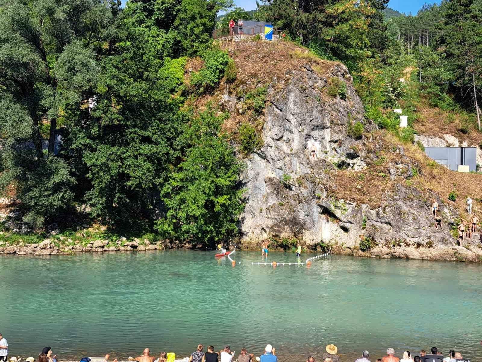 Danas u Konjicu: U toku ekstremni skokovi u vodu, učestvuje 19 takmičara