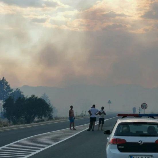 Iz Civilne zaštite za "Avaz": Teška situacija na požarištu u Neumu, očekuje se pomoć iz zraka