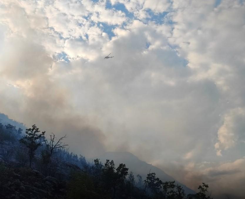 Požar se proširio prema Zelenikovcu i Hutovu - Avaz