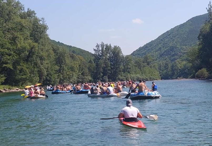 U Goraždu krenula treća Eko Drinska regata