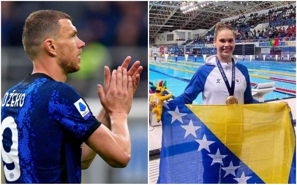 Džeko čestitao Lani Pudar i uputio jasnu poruku: Sportisti su najveći promotori BiH u svijetu