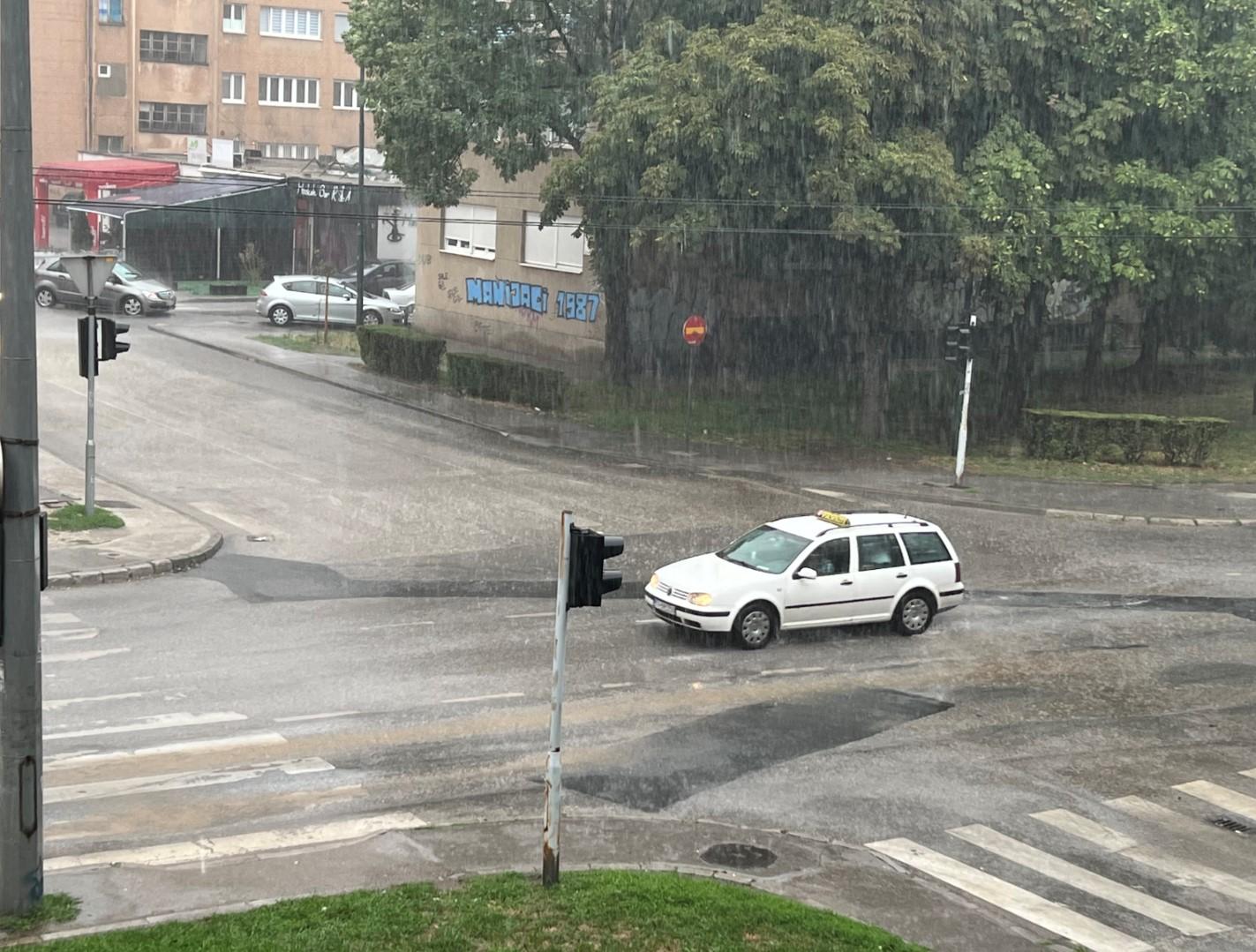 Jako nevrijeme pogodilo Sarajevo - Avaz