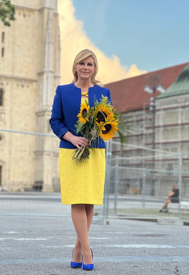 Kolinda Grabar Kitarović podržala Ukrajinu - Avaz