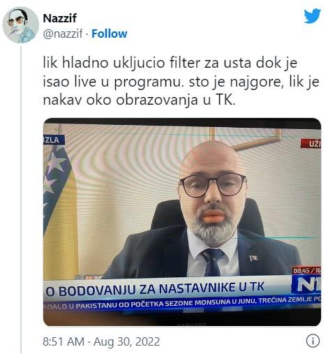 Tweet korisnika - Avaz