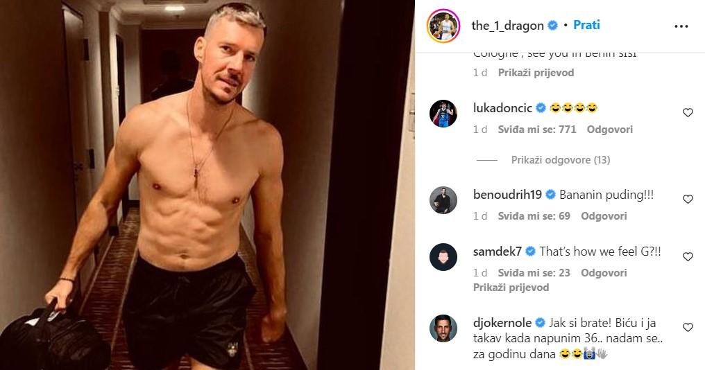 Objava Dragića na Instagramu - Avaz