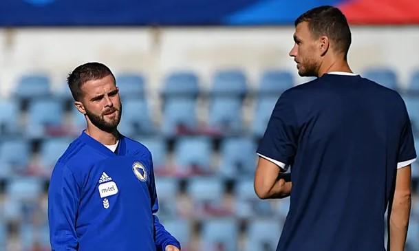 Miralem Pjanić i Edin Džeko - Avaz