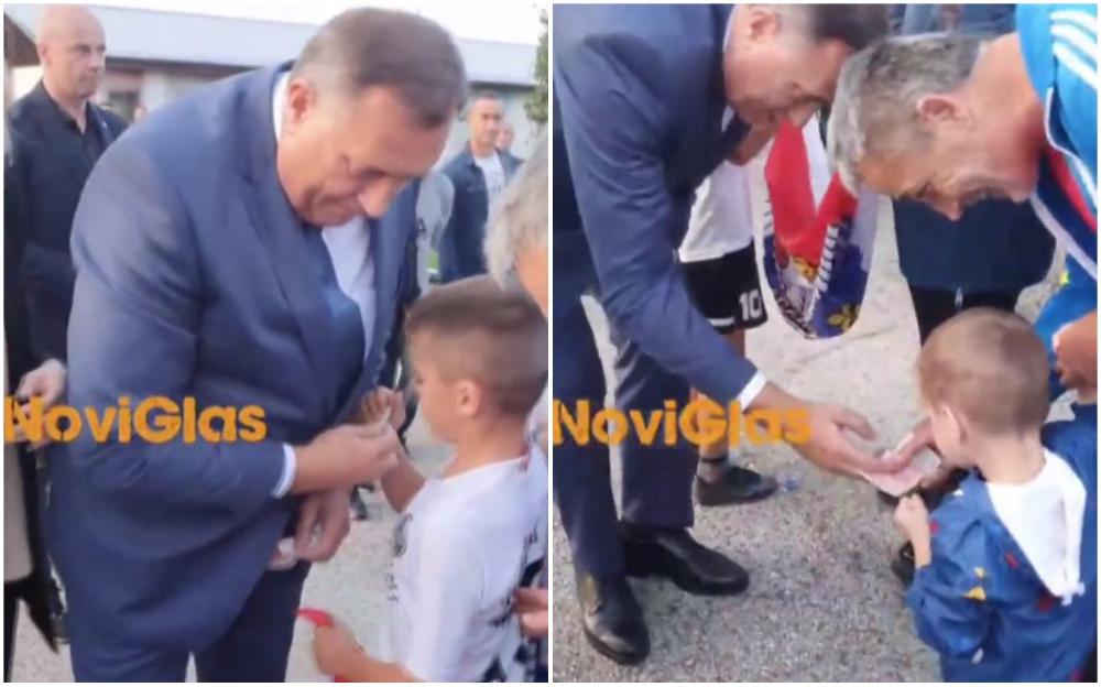 Dodik: Dijelio novac djeci - Avaz