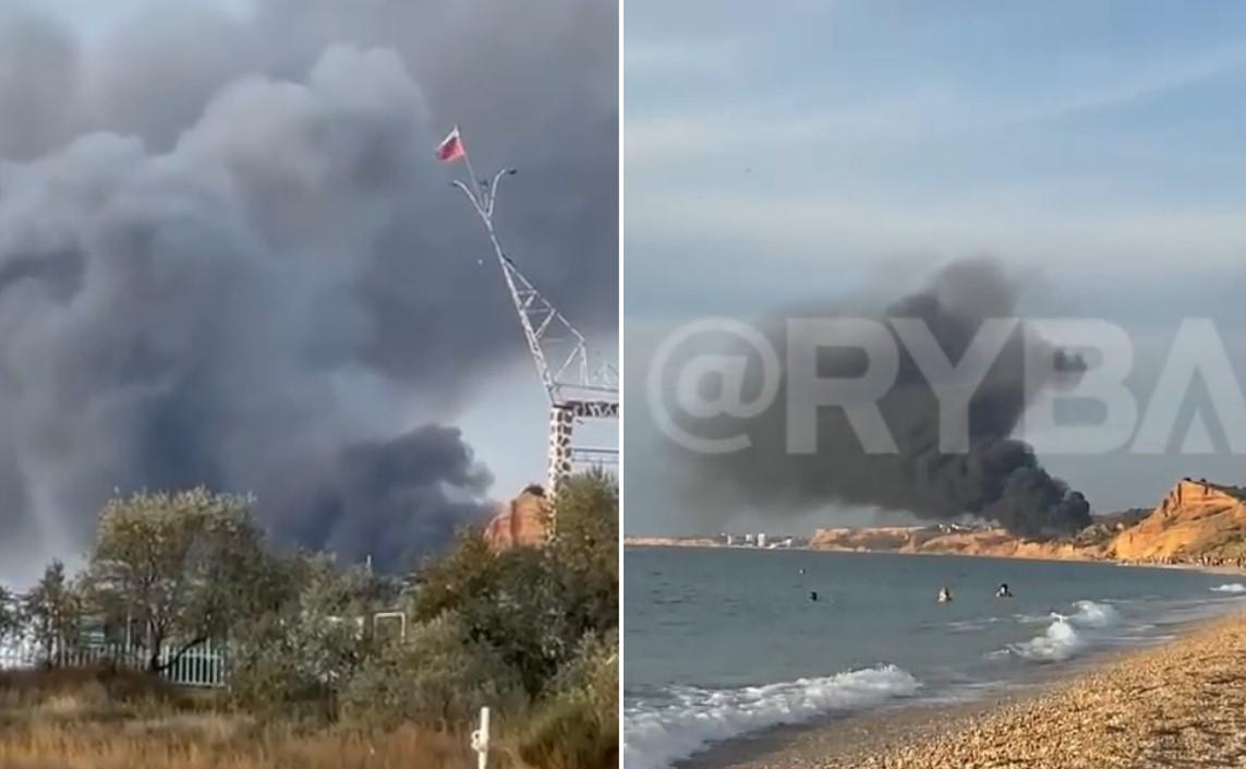 Društvenim mrežama kruže snimci navodno snimljeni na području aerodroma Belbek - Avaz