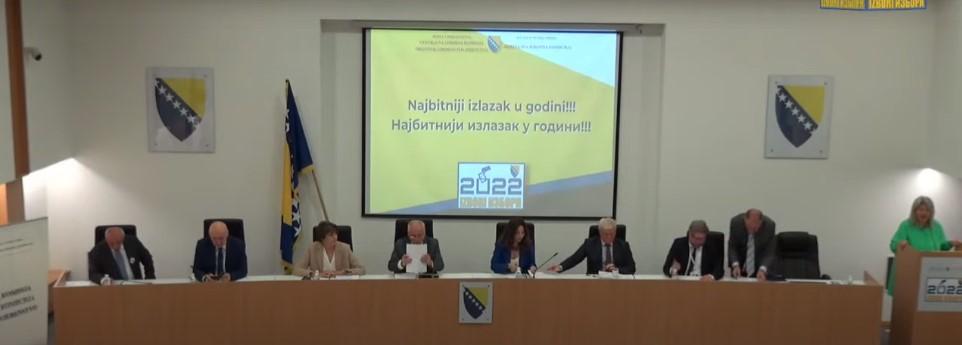 Sa press-konferencije CIK-a BiH - Avaz